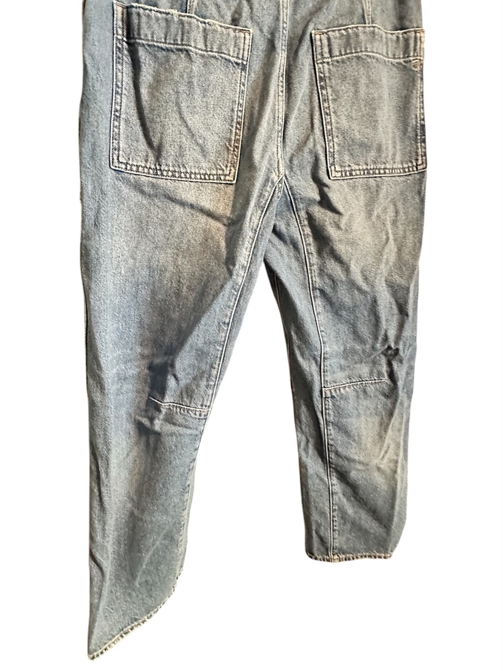 Madewell - Light Wash Button-Fly Carpenter Jeans - Picture 2 of 5